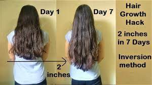 hair growth hack 2 inches hair growth