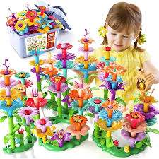 148pcs flower garden building toys for