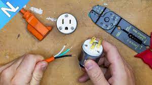 3 prong extension cord wiring diagram. How To Fix An Extension Cord End Youtube