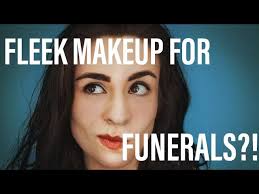 going to a funeral makeup look simple
