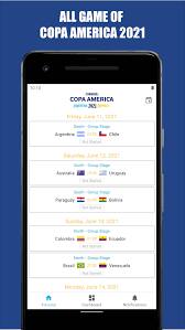 Conmebol copa america 2021 already has final fixture conmebol unveiled the fixture of the tournament that will be contested by 10 selections in cities in argentina and colombia, between june 13 and july 10 the inaugural match will be played in buenos aires, while the grand final will have the. Copa America 2021 For Android Apk Download