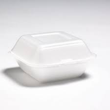 Most often, those containers wind up in a landfill, where they will never. Fp6 White 5 5 Burger Box Foam Polystyrene Container Hp6