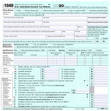 The irs form 1040 is a set of official documents, which allows the u.s. Line 5a On Irs Form 1040 Explained