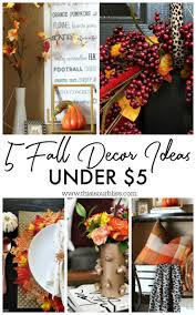 five diy fall decor ideas under 5