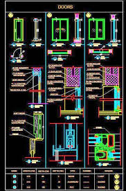 Wood Frame Door Cad Detail Dwg