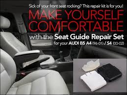 Audi B5 A4 S4 Seat Guide Repair Kit