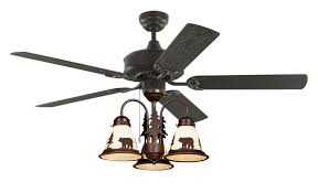 lodge rustic cabin country ceiling fan