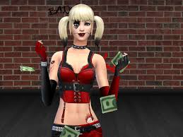 the sims resource harley quinn s outfit