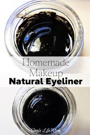 make your own natural eyeliner simple