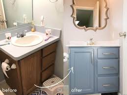 how to paint bathroom vanity cabinets