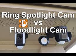 Ring Floodlight Cam Vs Spotlight Camera Comparing Light Output Features And Settings Youtube