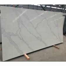 white quartz stone slab for flooring