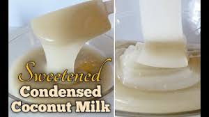 sweetened condensed coconut milk recipe
