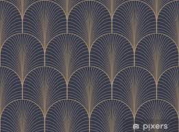 Art Deco Wallpaper Pattern Vector