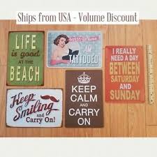 A wide variety of decorative wall sign options are available to you, such as wood. Cute Home Decor Funny Tin Signs Modern Wall Signs Cute Dorm Signs Kcco Signs Ebay