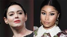 Rose McGowan supports Nicki Minaj for standing up to 'powerful ...