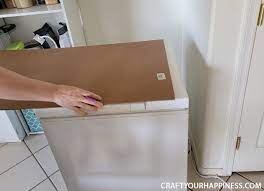 how to make a chest freezer cover