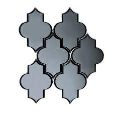 Collection by sue karels • last updated 10 weeks ago. Abolos Blue Gray Mosaic 4 In X 6 In Reflective Glass Mirror Mesh Mounted Decorative Bathroom Wall Backsplash Tile 5 Sq Ft Hmdrefslt Gr The Home Depot
