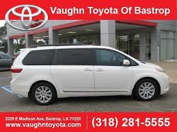 used certified loaner toyota sienna