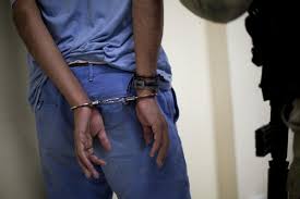 Image result for arrest with handcuff/black person