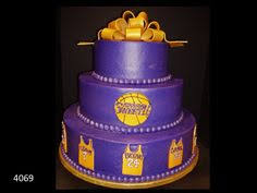 Leveling cakes is my least favourite thing to do ever. 40 Lakers Cakes Ideas Lakers Cake Grooms Cake