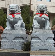 Life Size Chinese Marble Lion Statue