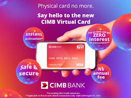 cimb virtual card