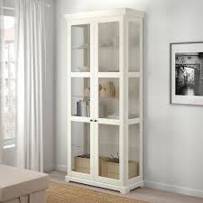 Liatorp Glass Door Cabinet White
