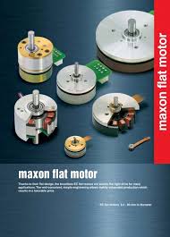 maxon flat motor brochure pdf