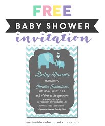 Printables are a great way to spruce up a baby shower. Free Printable Editable Pdf Baby Shower Invitation Diy Teal Gray Elephant Instant Download Edit In Adobe Reader Instant Download Printables