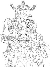 desenhos de super heróis para colorir