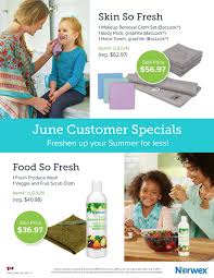 june norwex customer specials