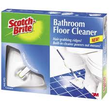 scotch brite bathroom floor cleaner