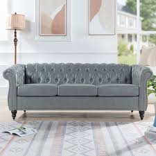 la spezia chester gray sofa w68061169