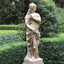 Marble Lady Garden Sculptures For