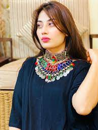 afghan kuchi necklace tribal jewelry