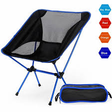 Portable Camping Beach Chair Lightweight Folding Fishing Outdoorcamping Outdoor Ultra Light Orange Red Dark Blue Beach Chairs Vmad Reclining Camping Chairs Affordable Patio Furniture From Qianeyes 34 35 Dhgate Com