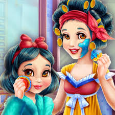 snow white mommy real makeover game