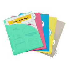5-Tab Poly Binder Index Dividers w ...