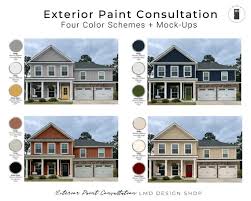 Exterior Paint Color Consultation And