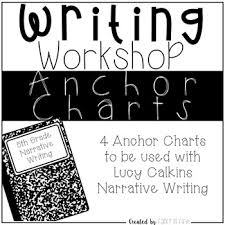 Narrative Writing Anchor Charts For Lucy Calkins