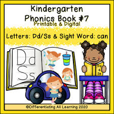 Play until a card is full. Alphabet Books For Kindergarten 7 Letters D S Word Can Distance Learning