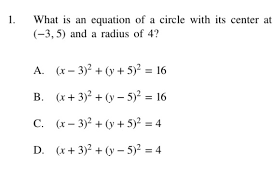 Solved 1 What Is An Equation Of A