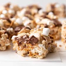 s mores rice krispies treats house of
