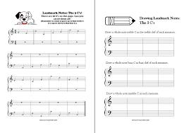 Music is a very large subject, and the advanced theory that students will want to pursue after mastering the basics will vary greatly. Free Landmark Note Worksheets Chrissy Ricker