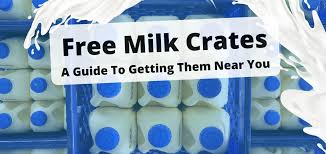 free milk crates a guide to getting