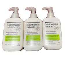 set of 3 neutrogena naturals fresh