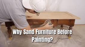 What happens if you don't sand wood before painting?