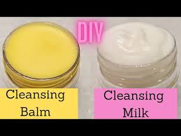 diy cleansing milk cleansing balm