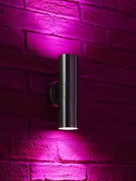 colour changing outdoor wall light